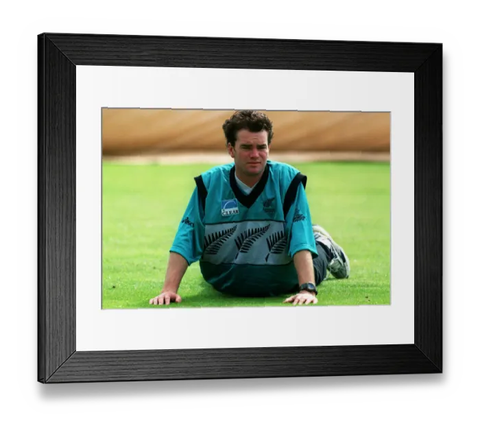 Framed Print : Dion Nash New Zealand 12 May 1999 Date: 12 May 1999 Framed Print : Dion Nash New Zealand 12 May 1999 Date: 12 May 1999