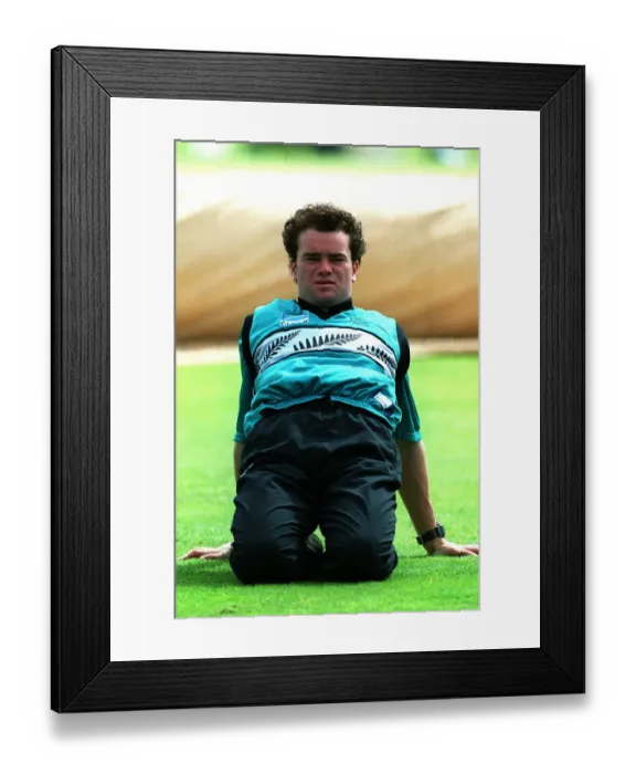Framed Print : Dion Nash New Zealand 12 May 1999 Date: 12 May 1999