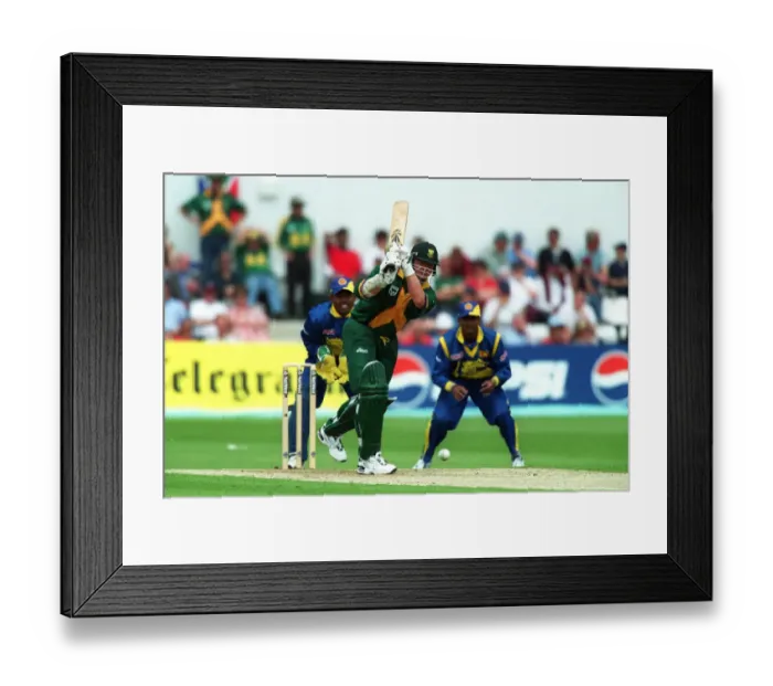 Framed Print : Lance Klusener During His 52 Framed Print : Lance Klusener During His 52