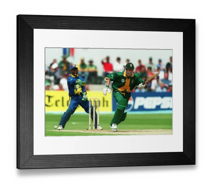 Framed Print : Kaluwitharana & Elworthy Framed Print : Kaluwitharana & Elworthy