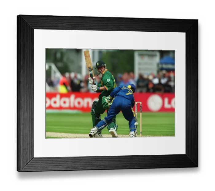 Framed Print : Elworthy And Kaluwitharana Framed Print : Elworthy And Kaluwitharana