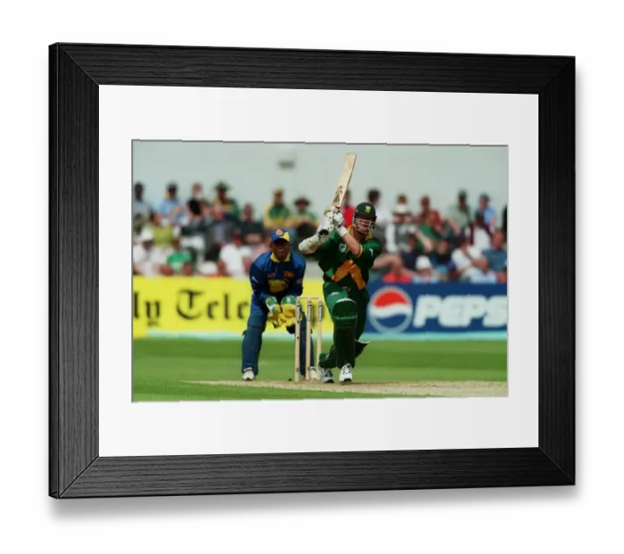 Framed Print : Lance Klusener During His 50 Framed Print : Lance Klusener During His 50