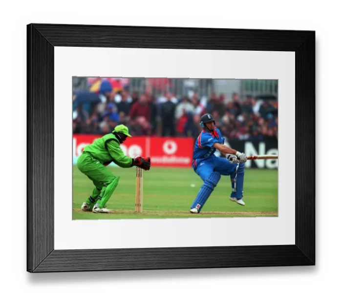 Framed Print : Nasser Hussain & Otieno Framed Print : Nasser Hussain & Otieno