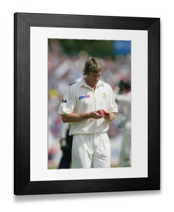 Framed Print : Glenn Mcgrath Framed Print : Glenn Mcgrath
