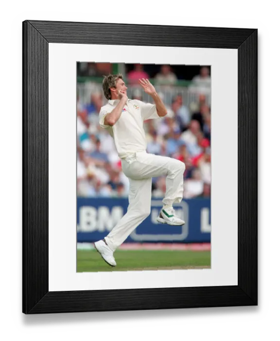 Framed Print : Glenn Mcgrath Framed Print : Glenn Mcgrath