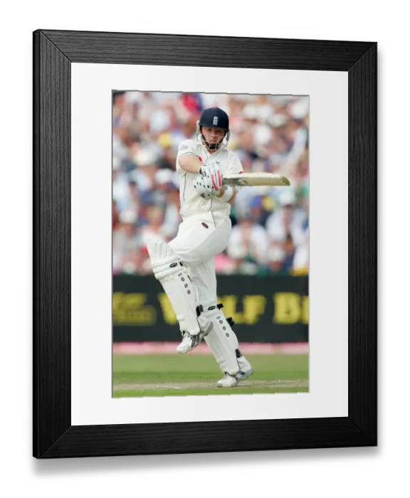 Framed Print : Ian Bell England 3rd Npower Test Old Trafford Manchester, England 12 August 2005 Date Framed Print : Ian Bell England 3rd Npower Test Old Trafford Manchester, England 12 August 2005 Date
