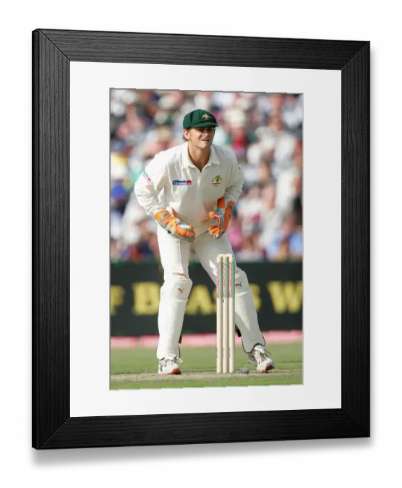 Framed Print : Adam Gilchrist Framed Print : Adam Gilchrist