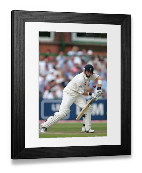 Framed Print : Ian Bell England 3rd Npower Test Old Trafford Manchester, England 12 August 2005 Date Framed Print : Ian Bell England 3rd Npower Test Old Trafford Manchester, England 12 August 2005 Date
