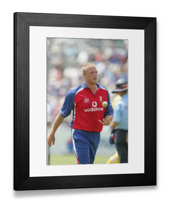 Framed Print : Andrew Flintoff Framed Print : Andrew Flintoff