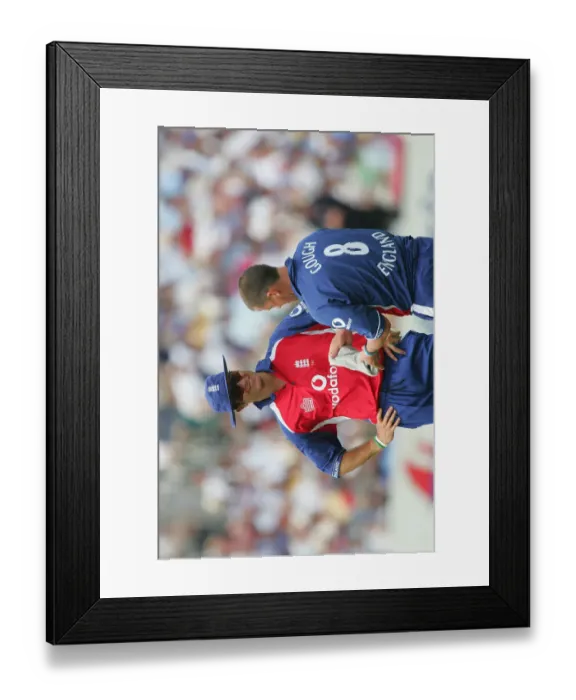 Framed Print : Darren Gough & Michael Vaughan Framed Print : Darren Gough & Michael Vaughan