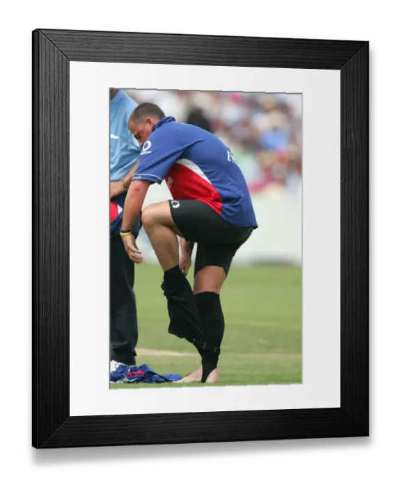 Framed Print : Darren Gough Changes Framed Print : Darren Gough Changes