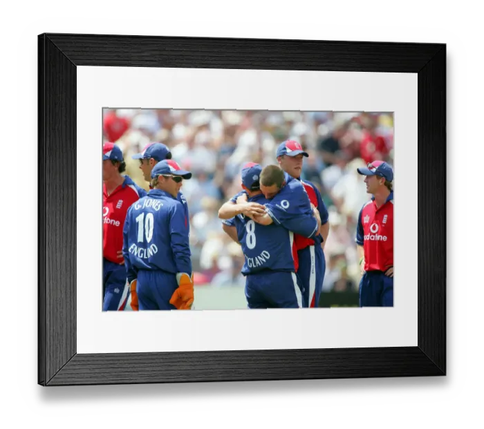 Framed Print : Steve Harmison & Darren Gough