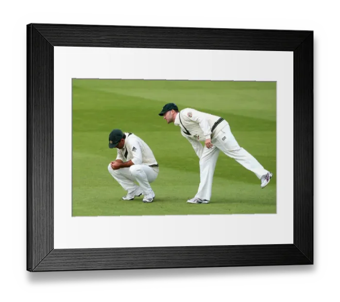 Framed Print : Ricky Ponting & Michael Clarke