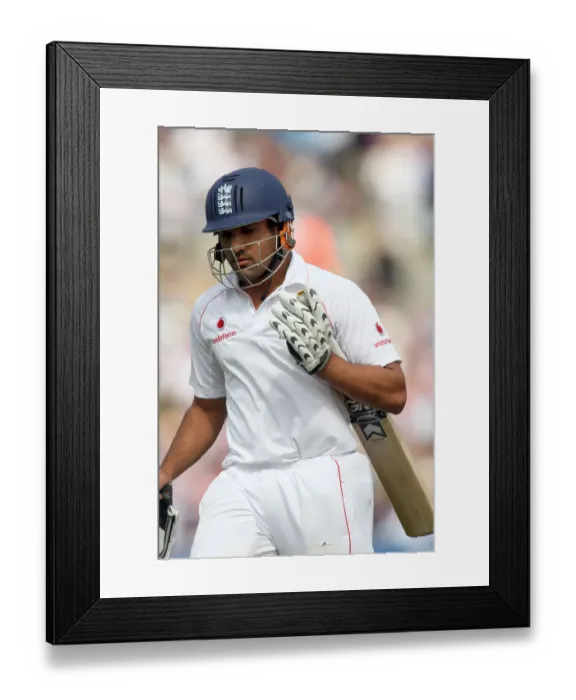 Framed Print : Ravi Bopara Leaves The Field Framed Print : Ravi Bopara Leaves The Field