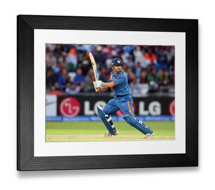 Framed Print : Gautam Gambhir