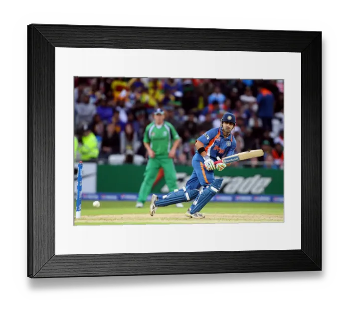Framed Print : Gautam Gambhir Framed Print : Gautam Gambhir