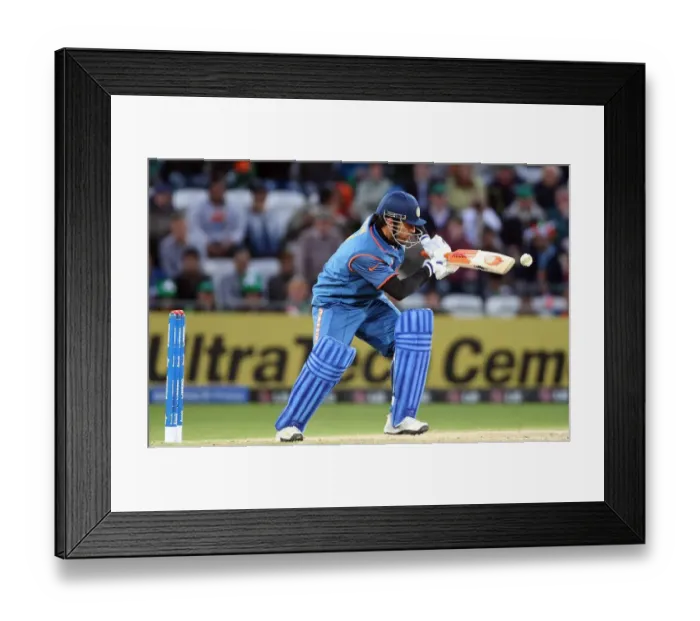 Framed Print : Ms Dhoni India India V Ireland 20 20 World Cup Trent Bridge