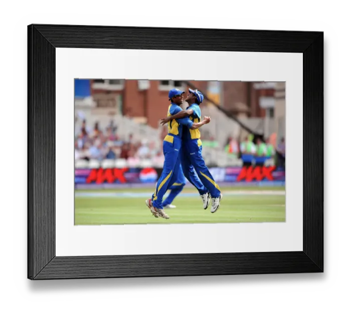 Framed Print : Jehan Mubarak & Agnelo Mathew Celebrate Victory Jehan Mu Framed Print : Jehan Mubarak & Agnelo Mathew Celebrate Victory Jehan Mu