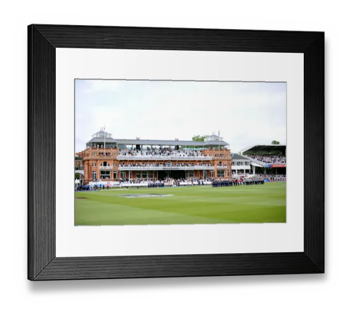 Framed Print : Team Line Ups & National Anthems Framed Print : Team Line Ups & National Anthems