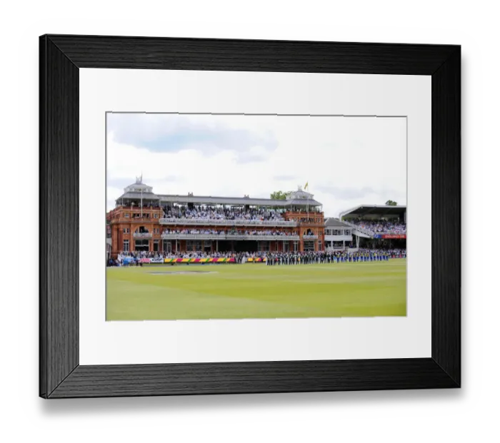 Framed Print : Team Line Ups Framed Print : Team Line Ups