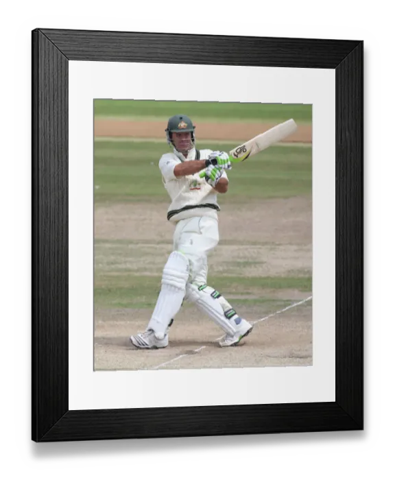 Framed Print : Ricky Ponting Framed Print : Ricky Ponting