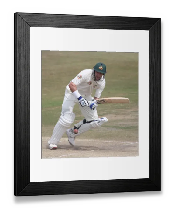Framed Print : Mike Hussey Framed Print : Mike Hussey