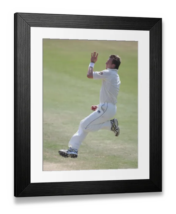 Framed Print : Brett Lee Australia Date: 27 June 2009 Framed Print : Brett Lee Australia Date: 27 June 2009