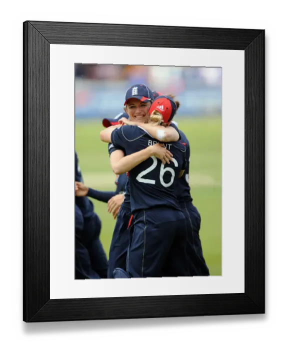 Framed Print : Charlotte Edward & Katherine Brunt Framed Print : Charlotte Edward & Katherine Brunt