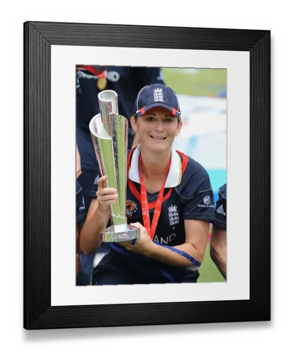 Framed Print : Charlotte Edwards Framed Print : Charlotte Edwards