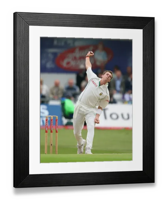 Framed Print : Dale Steyn Framed Print : Dale Steyn