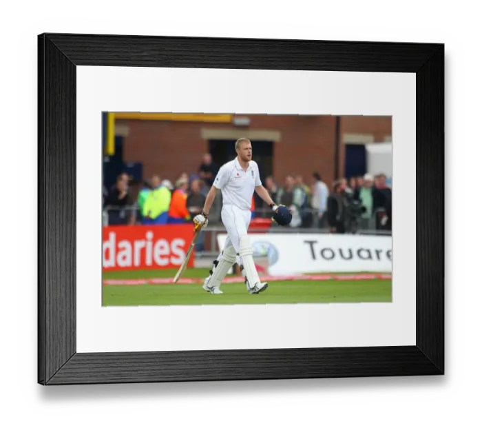 Framed Print : Andrew Flintoff Framed Print : Andrew Flintoff