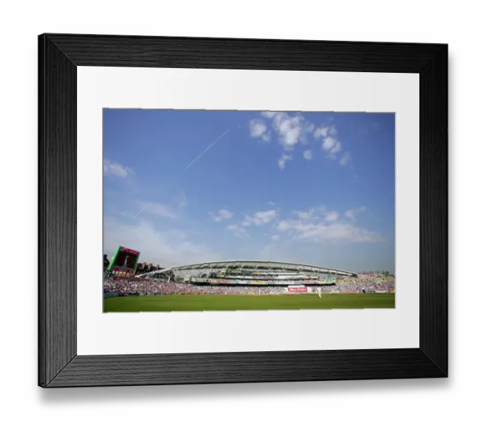 Framed Print : The Brit Oval Framed Print : The Brit Oval