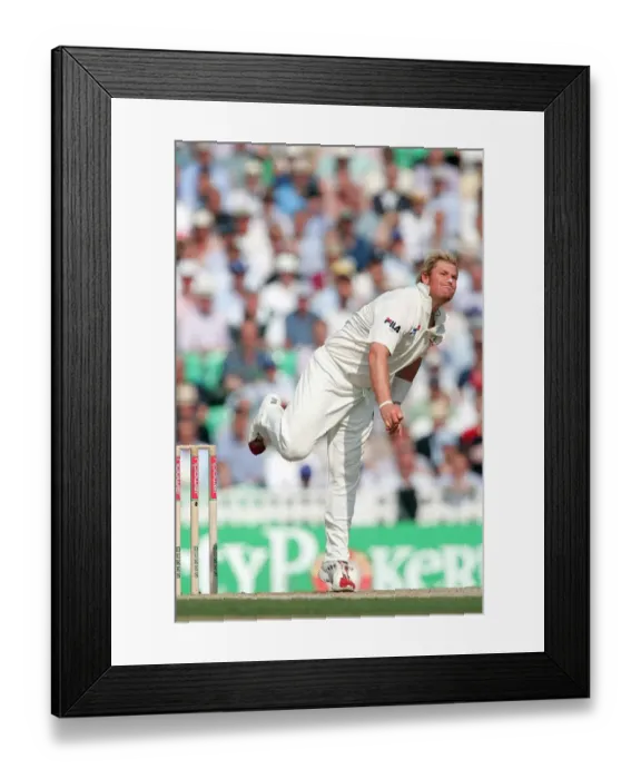 Framed Print : Shane Warne Framed Print : Shane Warne