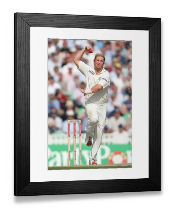 Framed Print : Shane Warne Framed Print : Shane Warne