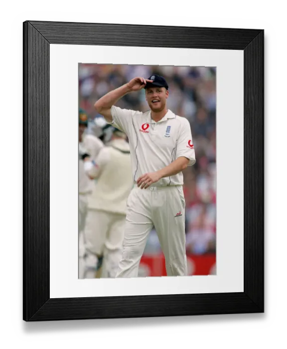 Framed Print : Andrew Flintoff Framed Print : Andrew Flintoff