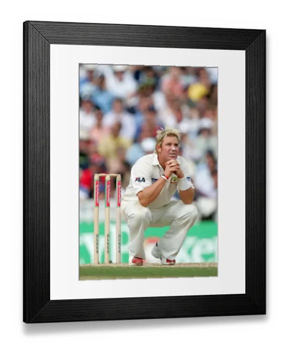 Framed Print : Shane Warne Framed Print : Shane Warne