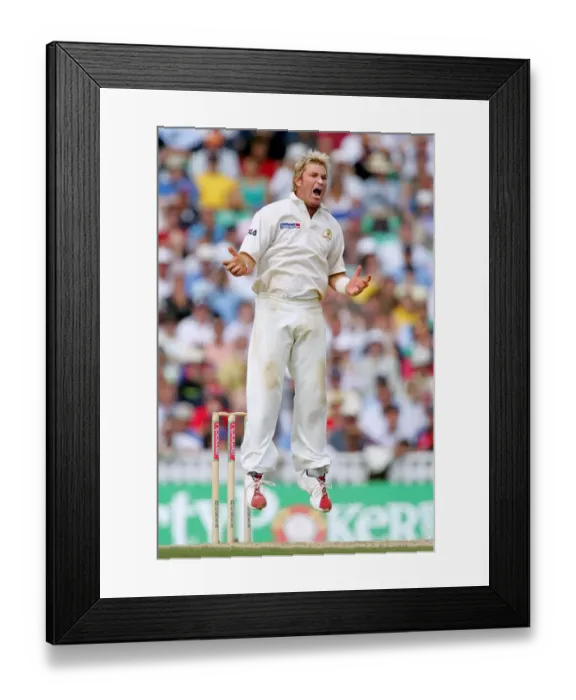Framed Print : Shane Warne Framed Print : Shane Warne