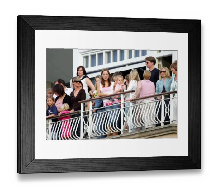 Framed Print : Andrew Flintoffs Girlfriend & Child Framed Print : Andrew Flintoffs Girlfriend & Child