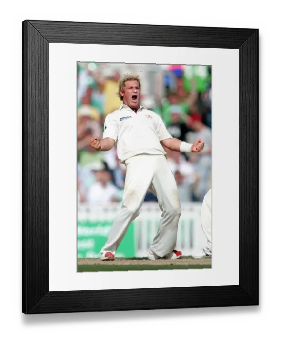 Framed Print : Shane Warne Framed Print : Shane Warne