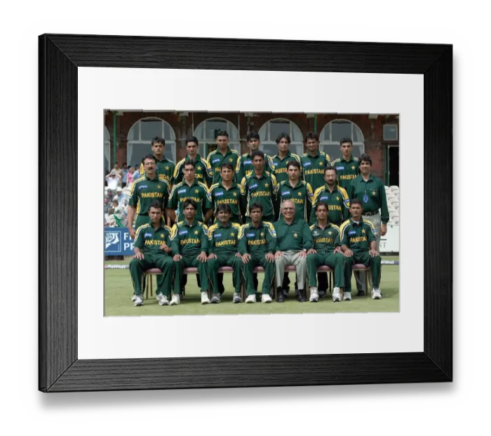 Framed Print : Pakistan Team Group Framed Print : Pakistan Team Group