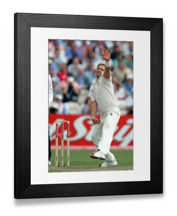 Framed Print : Shane Warne Framed Print : Shane Warne