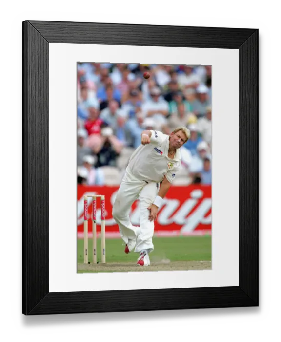 Framed Print : Shane Warne Framed Print : Shane Warne
