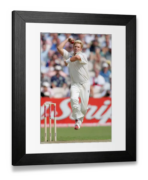 Framed Print : Shane Warne Framed Print : Shane Warne