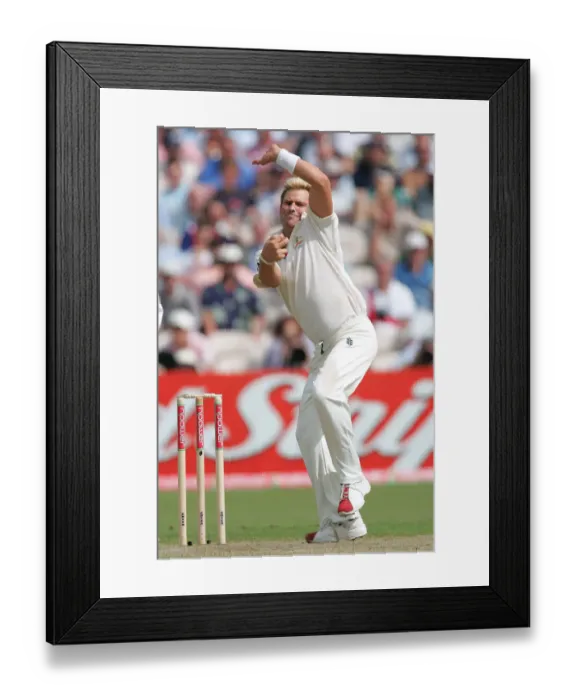 Framed Print : Shane Warne Framed Print : Shane Warne