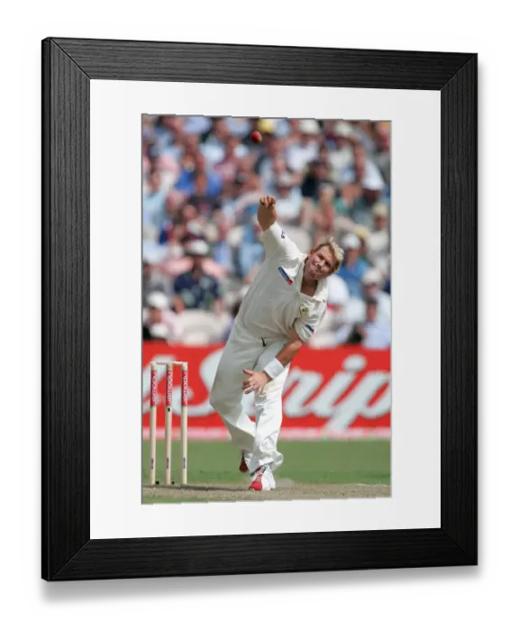 Framed Print : Shane Warne