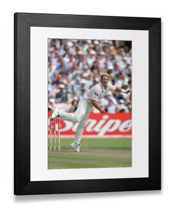 Framed Print : Shane Warne Framed Print : Shane Warne