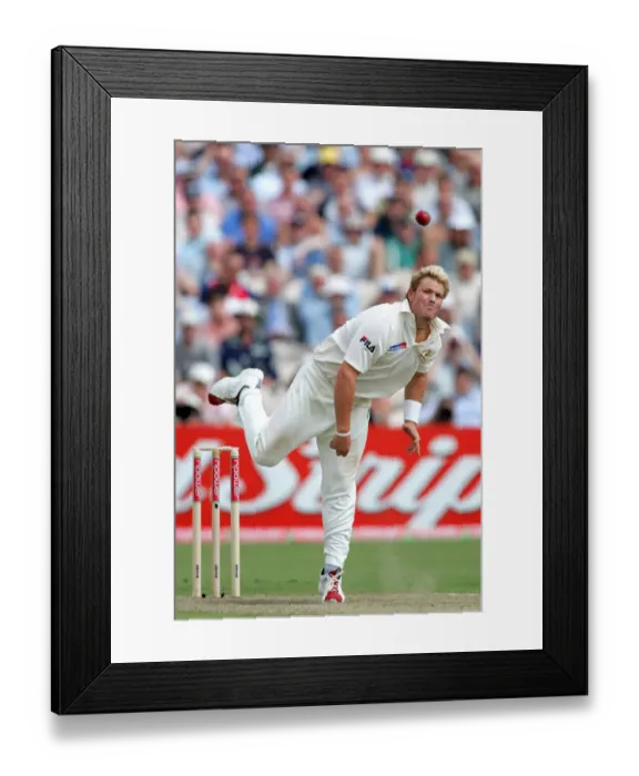 Framed Print : Shane Warne Framed Print : Shane Warne
