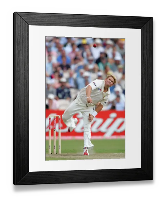 Framed Print : Shane Warne Framed Print : Shane Warne