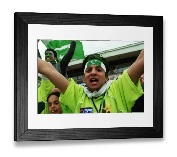 Framed Print : Pakistan Fans