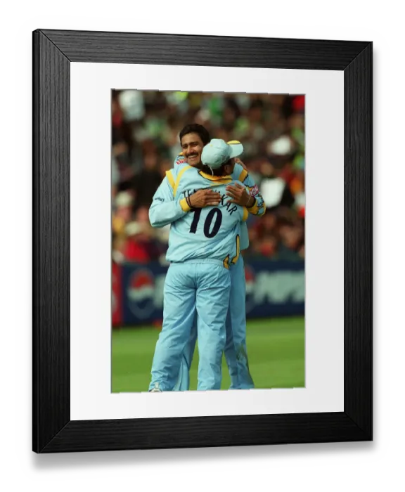 Framed Print : Sachin Tendulkar & Anil Kumble Framed Print : Sachin Tendulkar & Anil Kumble